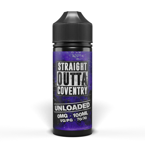 Unloaded 100ml Shortfill E-Liquid by Straight outta Coventry