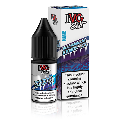 Blackcurrant Candy Ice Nic Salt E-Liquid by IVG