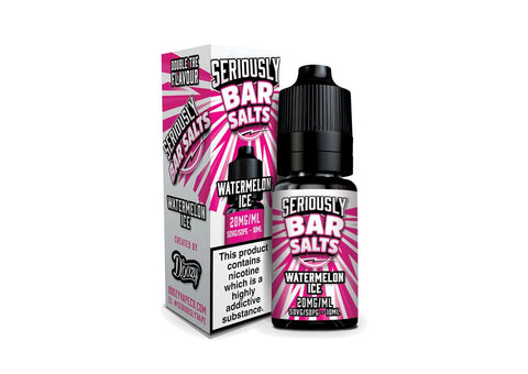 Watermelon Ice Nic Salt E-liquid by Seriously Bar Salts