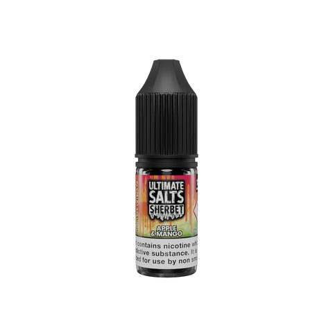 Apple & Mango 10ml Nic Salt E-Liquid by Ultimate Sherbet