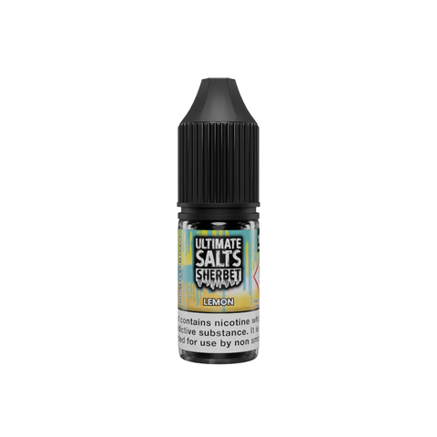 Lemon 10ml Nic Salt E-Liquid by Ultimate Sherbet