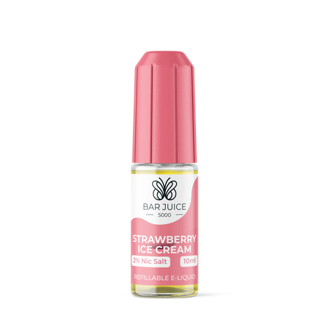 Strawberry Ice Cream Nic Salt E-Liquid by Bar Juice 5000