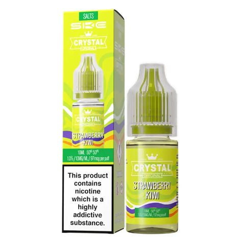 Strawberry Kiwi Nic Salt E-Liquid by SKE Crystal Original