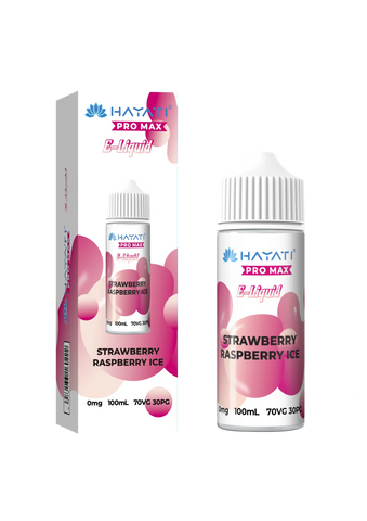 Strawberry Raspberry Ice 100ml Shortfill E-Liquid by Hayati Pro Max