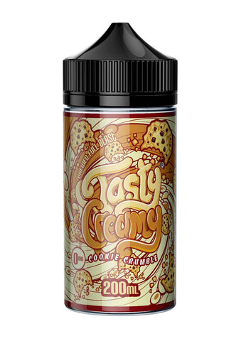 Cookie Crumble 200ml Shortfill E-Liquid by Tasty Creamy