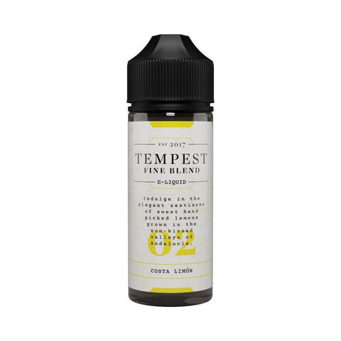Costa Limon 100ml Shortfill E-Liquid by Tempest