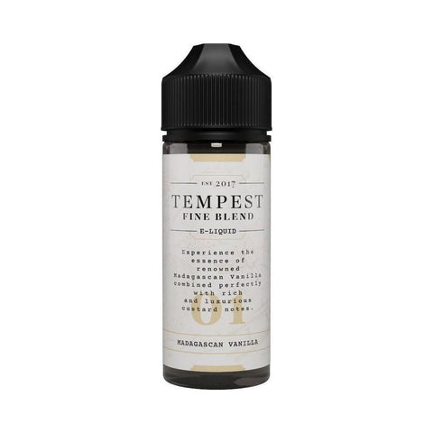 Madagascan Vanilla 100ml Shortfill E-Liquid by Tempest