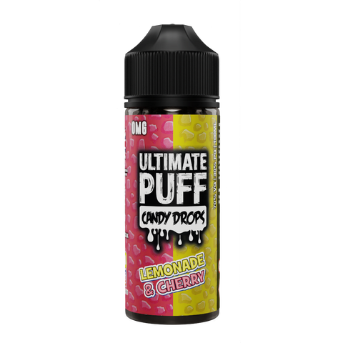 Lemonade & Cherry 100ml Shortfill E Liquid by Ultimate Puff Candy Drops