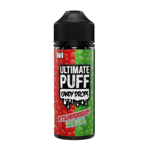 Strawberry Melon 100ml Shortfill E Liquid by Ultimate Puff Candy Drops