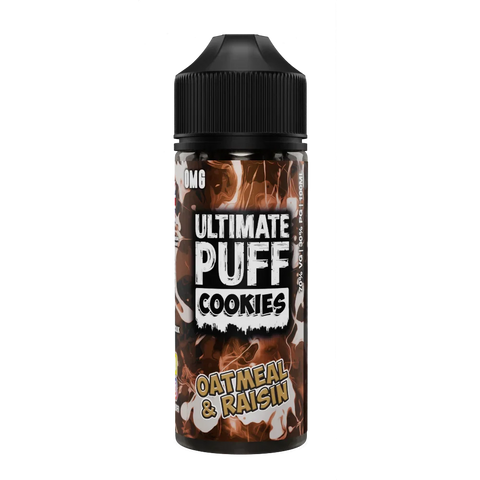 Oatmeal & Raisin 100ml Shortfill E-Liquid by Ultimate Puff Cookies