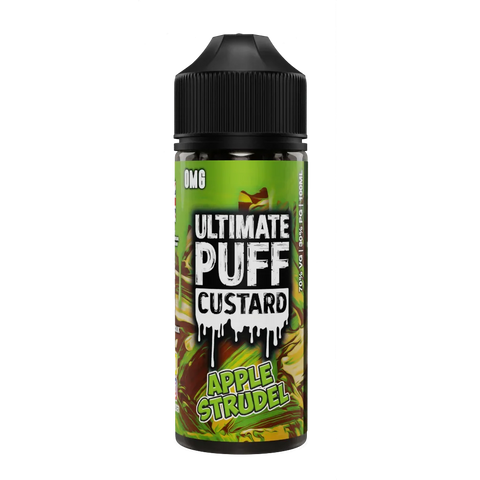 Apple Strudel 100ml Shortfill E-Liquid by Ultimate Puff Custard