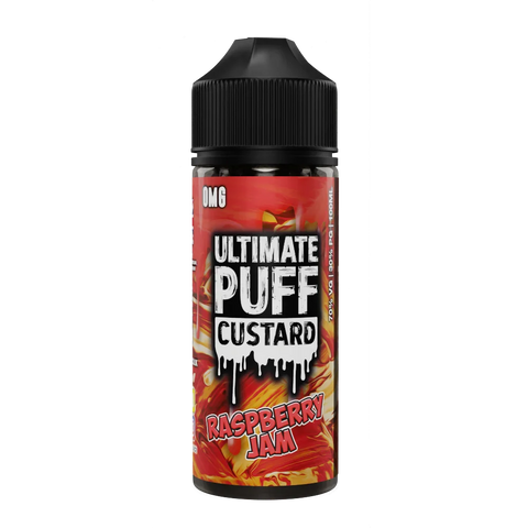Raspberry Jam 100ml Shortfill E-Liquid by Ultimate Puff Custard