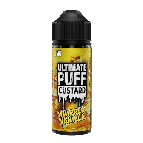 Whipped Vanilla 100ml Shortfill E-Liquid by Ultimate Puff Custard