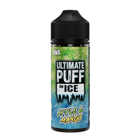 Apple & Mango 100ml Shortfill E-Liquid by Ultimate Puff On Ice
