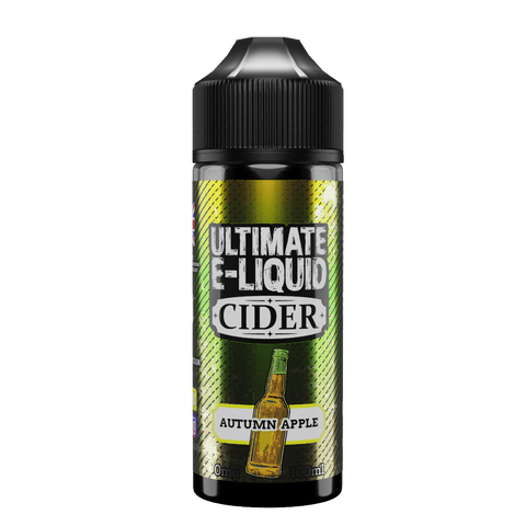Cider Autumn Apple 100ml Shortfill E-liquid by Ultimate Juice