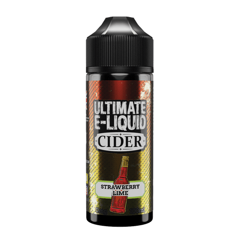 Cider Strawberry Lime 100ml Shortfill E-liquid by Ultimate Juice