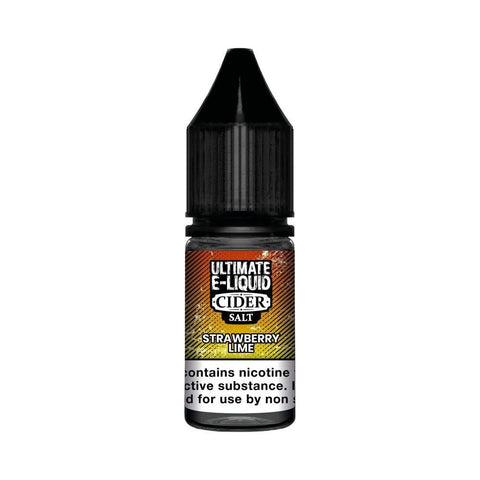 Cider Strawberry Lime Nic Salt E-liquid by Ultimate Juice