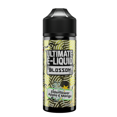 Blossom Elderflower Apple & Mango 100ml Shortfill E-liquid by Ultimate Juice