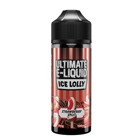 Ice Lolly Strawberry Split 100ml Shortfill E-liquid by Ultimate Juice