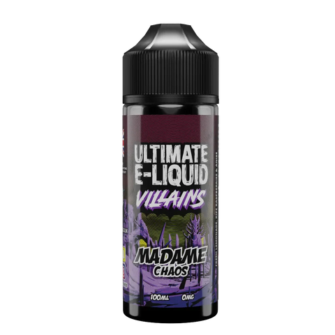 Villains Madame Chaos 100ml Shortfill E-liquid by Ultimate Juice