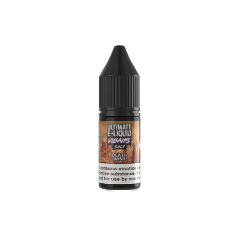 Villains Death Wish Nic Salt E-liquid by Ultimate Juice