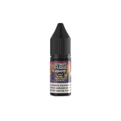 Villains Madame Chaos Nic Salt E-liquid by Ultimate Juice