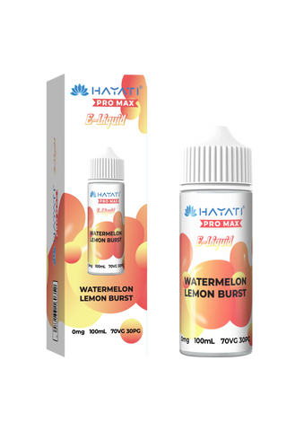 Watermelon Lemon Burst 100ml Shortfill E-Liquid By Hayati Pro Max