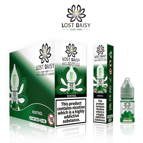 Menthol Nic Salt E-Liquid by Lost Daisy