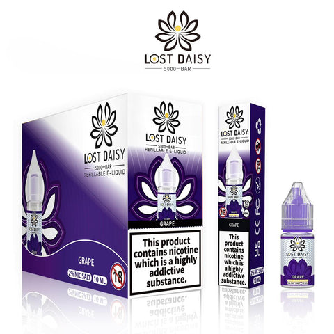 Grape Nic Salt E-Liquid by Lost Daisy