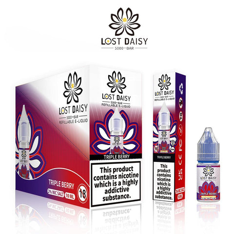 Triple Berry Nic Salt E-Liquid by Lost Daisy