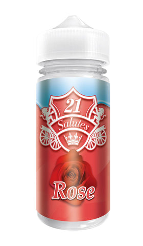 Rose 100ml Shortfill E-Liquid by 21 Salutes