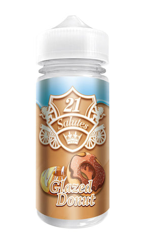 Glazed Donut 100ml Shortfill E-Liquid by 21 Salutes