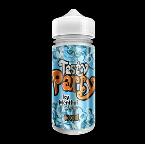 Icy Menthol 100ml Shortfill E-Liquid by Tasty Party