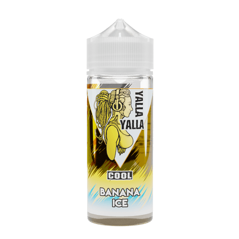Banana Ice 100ml Shortfill E-Liquid by Yalla Yalla Cool