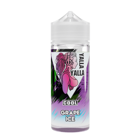 Grape Ice Shortfill E-Liquid by Yalla Yalla Cool