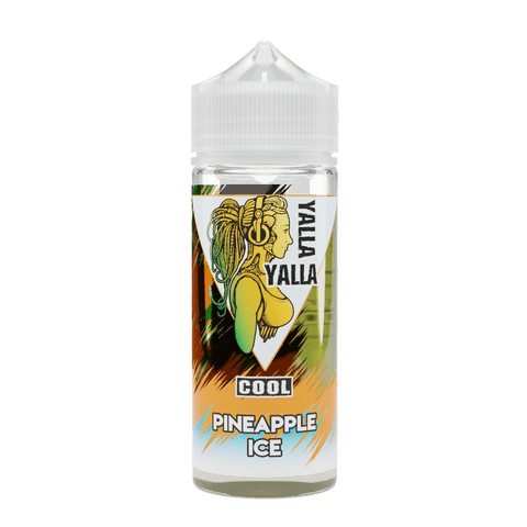 Pineapple Ice 100 Shortfill E-Liquid by Yalla Yalla Cool