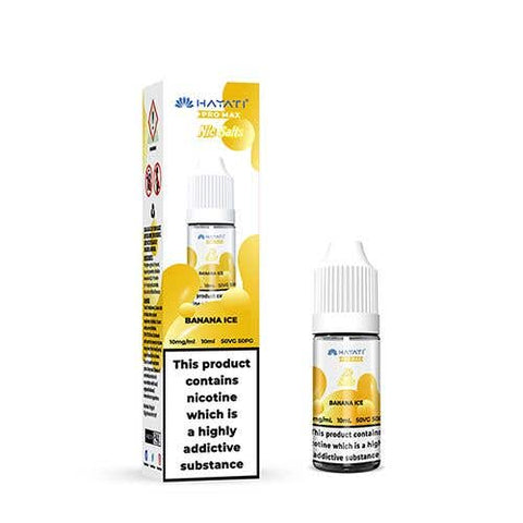 Banana Ice Nic Salt E-Liquid by Hayati Pro Max