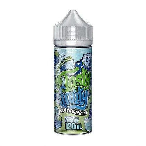 Blackcurrant (ICE Series) 100ml Shortfill  E-Liquid by Tasty Fruity