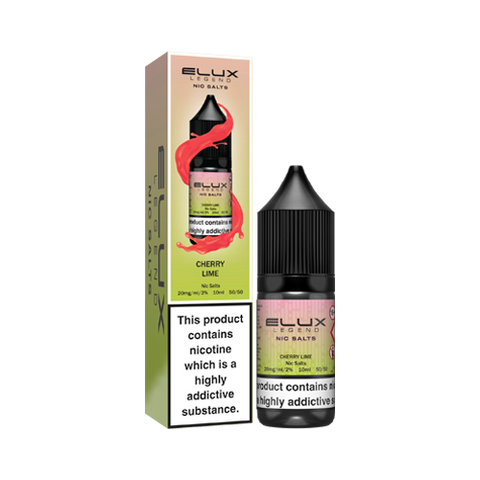 Cherry Lime Nic Salt E-Liquid by Elux Legend