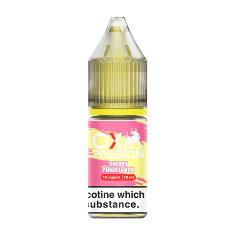 Cherry Peach Lemon Nic Salt E-Liquid by OXVA OX Passion