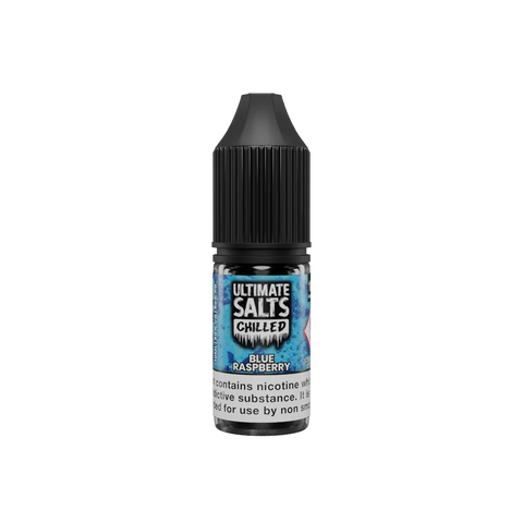 Blue Raspberry 10ml Nic Salt E-Liquid by Ultimate Salt Chilled