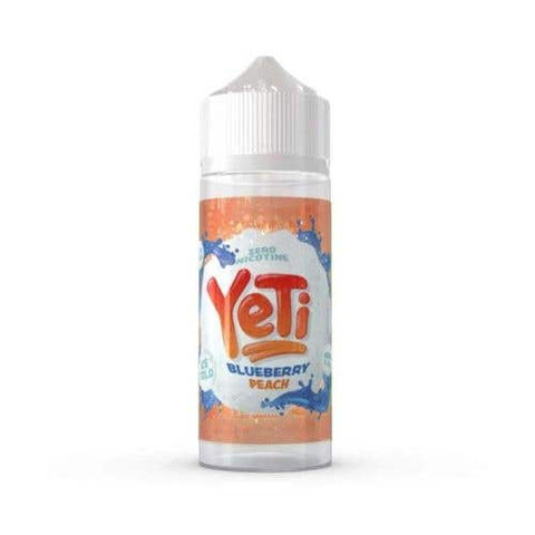 Blueberry Peach 100ml Shortfill E-Liquid by YeTi Ice