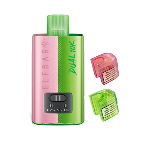 Elf Bar Dual 10K Prefilled Pod Vape Kit - Watermelon Edition