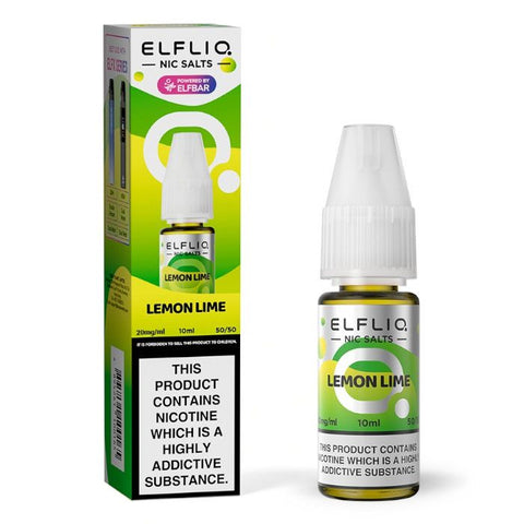 Lemon Lime Nic Salt E-Liquid by Elf Bar Elfliq