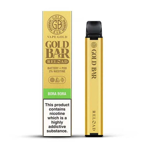Gold Bar Reload Prefilled Pod Vape Kit - Bora - Bora