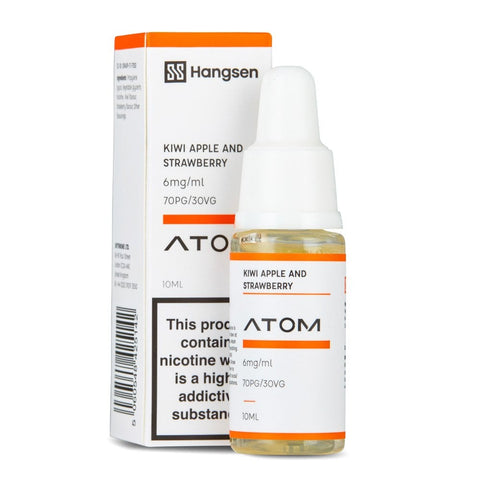 Kiwi, Apple & Strawberry 10ml E-Liquid by Hangsen Atom
