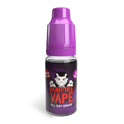 All Day Grape 10ml E-Liquid by Vampire Vape