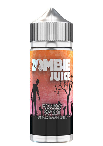 Monkey's Sweet 100ml Shortfill E-Liquid by Zombie Juice