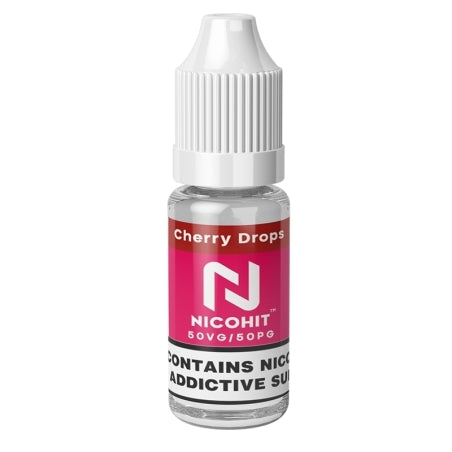 Cherry Drops 10ml E-Liquid by Nicohit