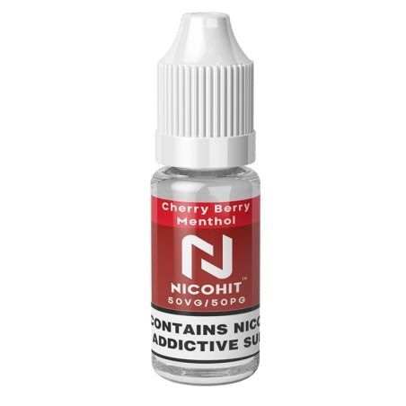 Cherry Berry Menthol (Red Lush) 10ml E-Liquid by Nicohit